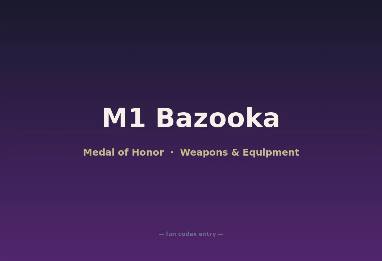 M1 Bazooka