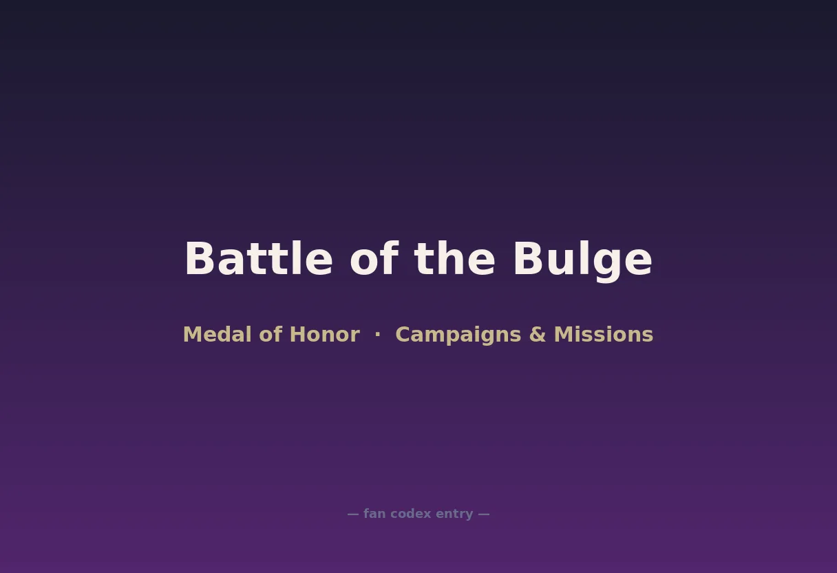 Battle of the Bulge