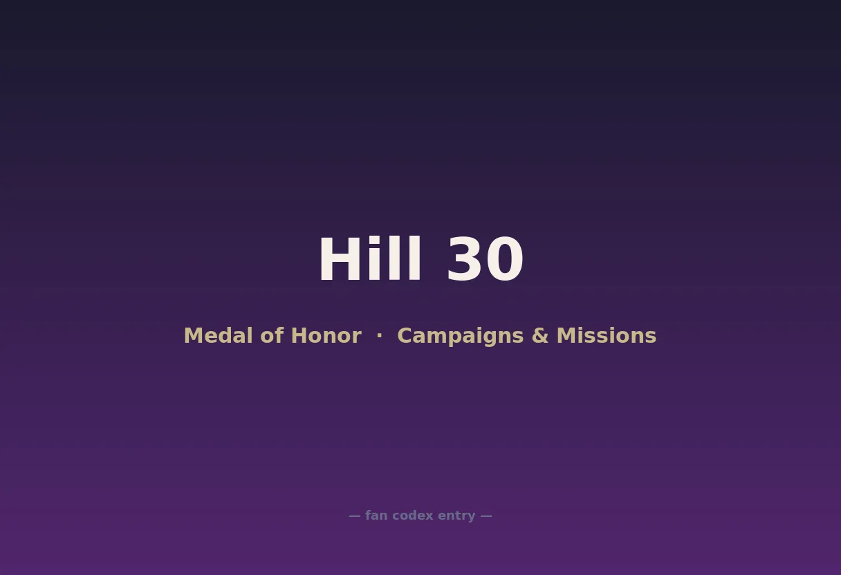 Hill 30
